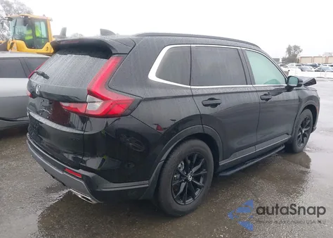 2025 Honda Cr-V Hybrid Sport z USA, uszkodzony, nr VIN 7FARS5H51SE036626